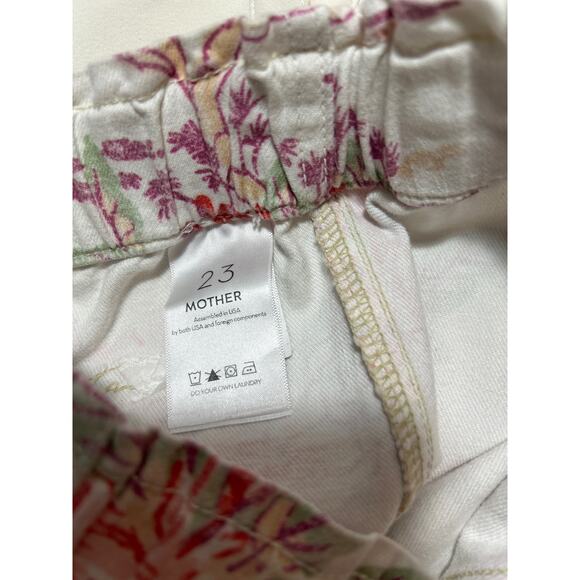 MOTHER Denim The Springy Straight Leg Ankle Pants In Aloha. Size 23. NWOT - Picture 6 of 10